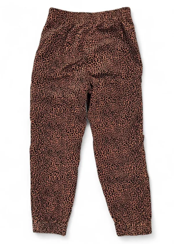 Anthropologie Kalea Cheetah Animal Print High Rise Trouser Joggers Pants XS - Image 4