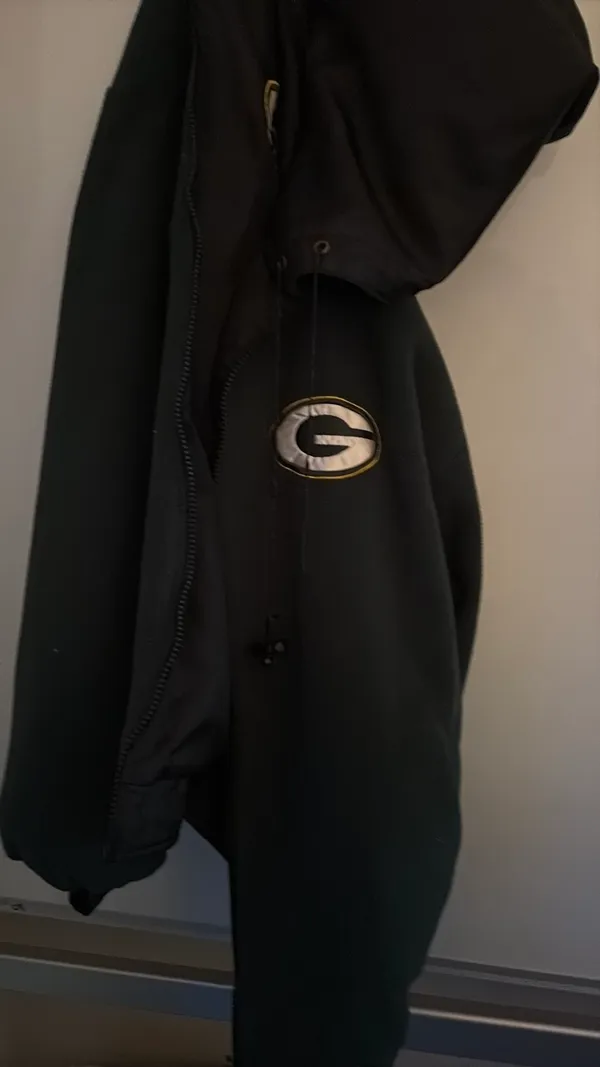 National Football League Team Apparel Vintage Green Bay packers bomber jack - Image 6
