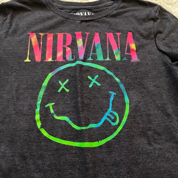 Nirvana Black T Shirt size Medium - Image 3
