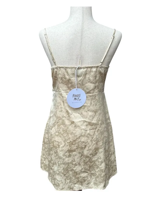 Princess Polly Champagne Pop Mini Dress. - Image 4