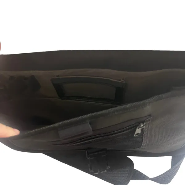 Targus Black Laptop Work Office Black Grey‎ Strap Laptop Shoulder Bag - Image 9