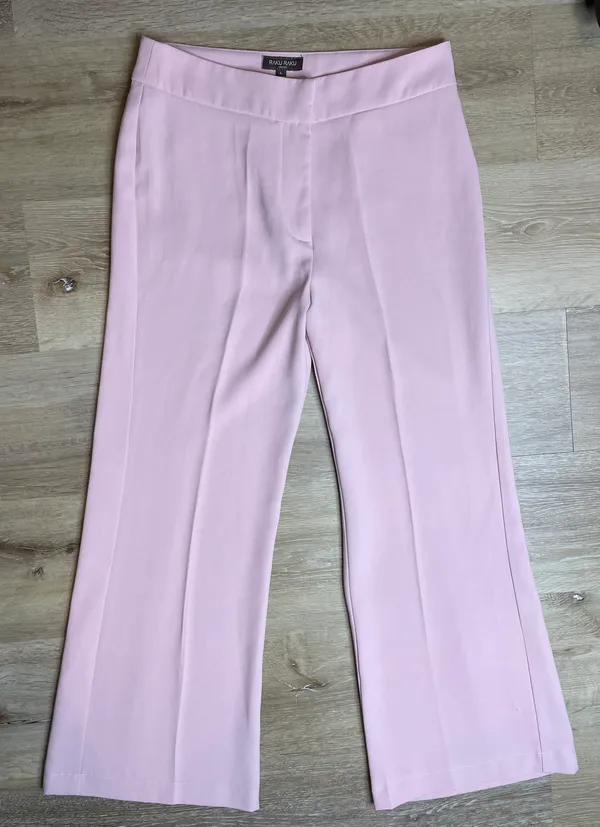 Raku Raku Woman’s Silk Modal Dress Pants - Image 3