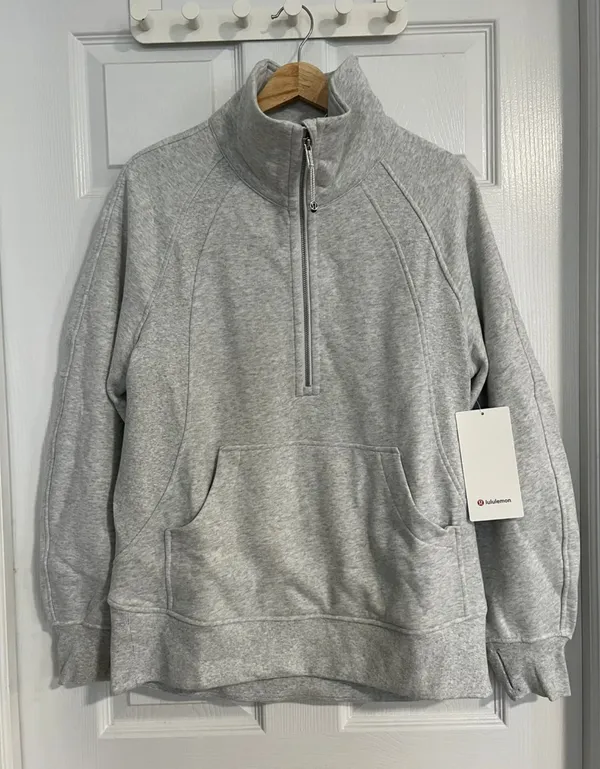 Scuba Half-Zip Long Lululemon Oversized Funnel Neck - Image 2
