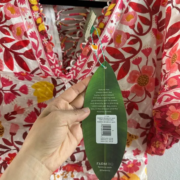FARM Rio Romantic Orchard Tiered Midi-Dress | Size Small - Image 7