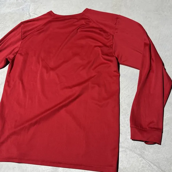 Adidas Florida Atlantic Owls FAU Women's SZ L T-Shirt Red Ultimate Tee NCAA - Image 8