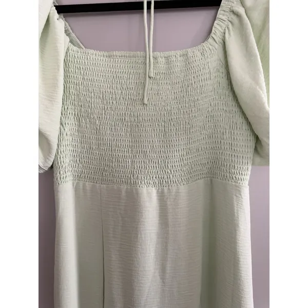Bohme Halston Midi Dress Green‎ Women's Size Large - Image 8