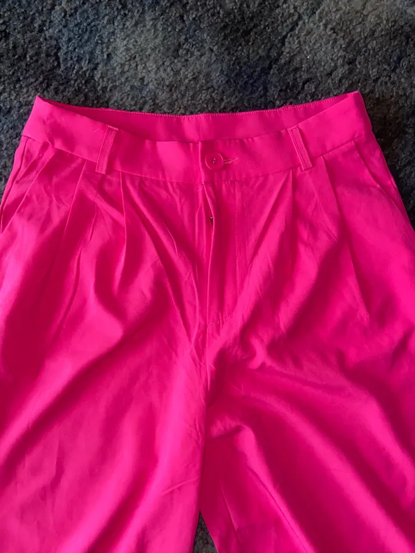 Hot Pink Work pants Size M - Image 2