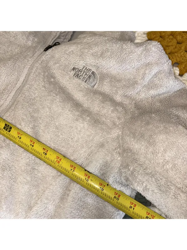 The North Face $110 Osito Fleece Jacket Womans Large Gray Cozy Warm Lightweight - Image 8