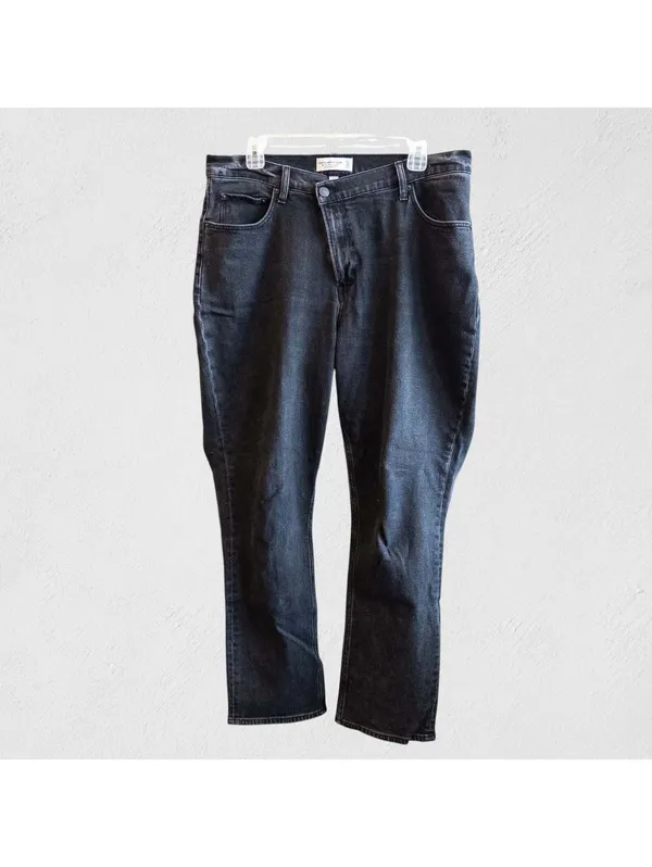 Abercrombie & Fitch 90s Ultra High Rise Black Jeans Women 32 - Image 2