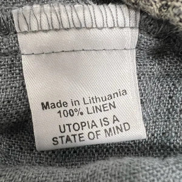 Flax 100% Linen Pull On Pants - Image 6