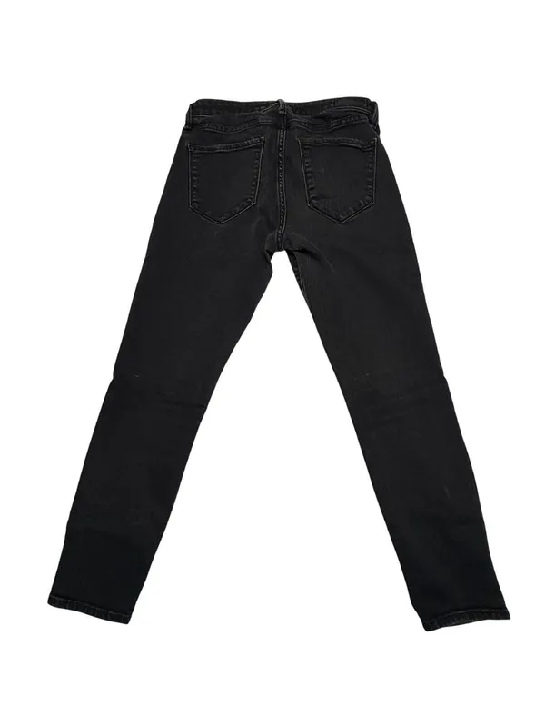 Abercrombie & Fitch Harper Ankle Black Skinny Jeans Women’s 25 0S Stretch Y2k - Image 2