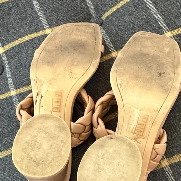 Dolce Vita Braided Tan Sandals Size 7.5 - Image 5
