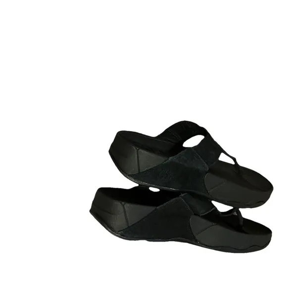 Fitflop Oasis‎ Sandal 9 Black Suede - Image 4