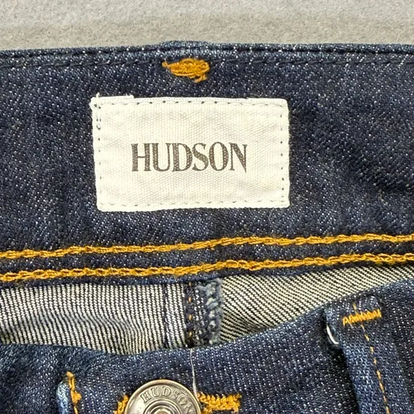 Hudson Collin Skinny Jeans Womens 24 Dark Wash Low Rise Double Button Denim‎ - Image 5