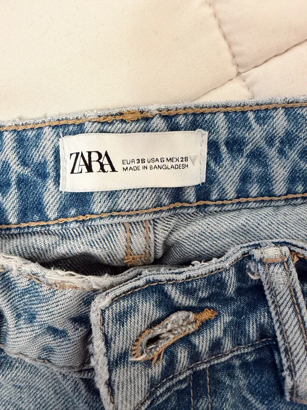 High-Rise Wide-Leg ZARA Jeans - Image 2