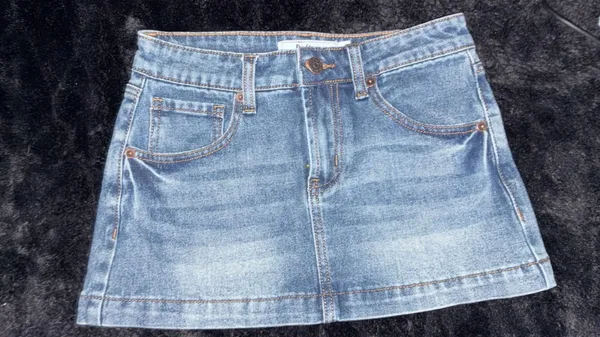 Refrain Denim Skirt Blue Size 0/24 - Image 2