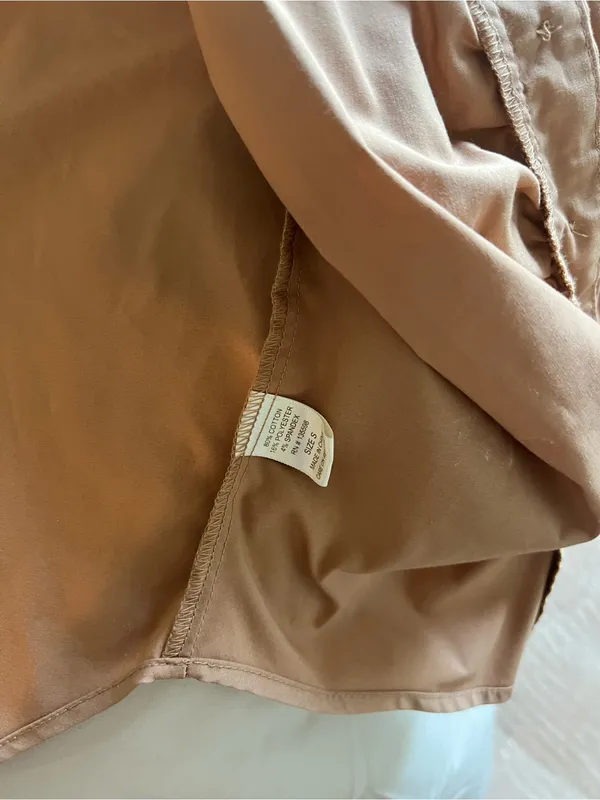Lightweight Vegan Leather Crop Jacket - Image 4