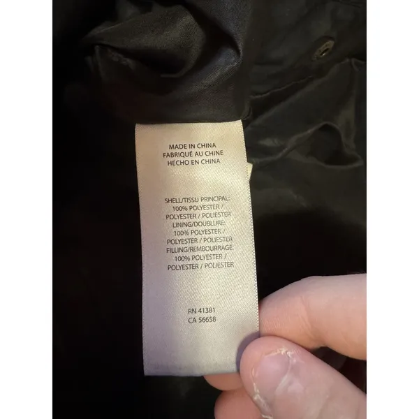 Ralph Lauren Women Quilted Jacket Size‎ Large Button Front Pockets Classic READ - Image 11
