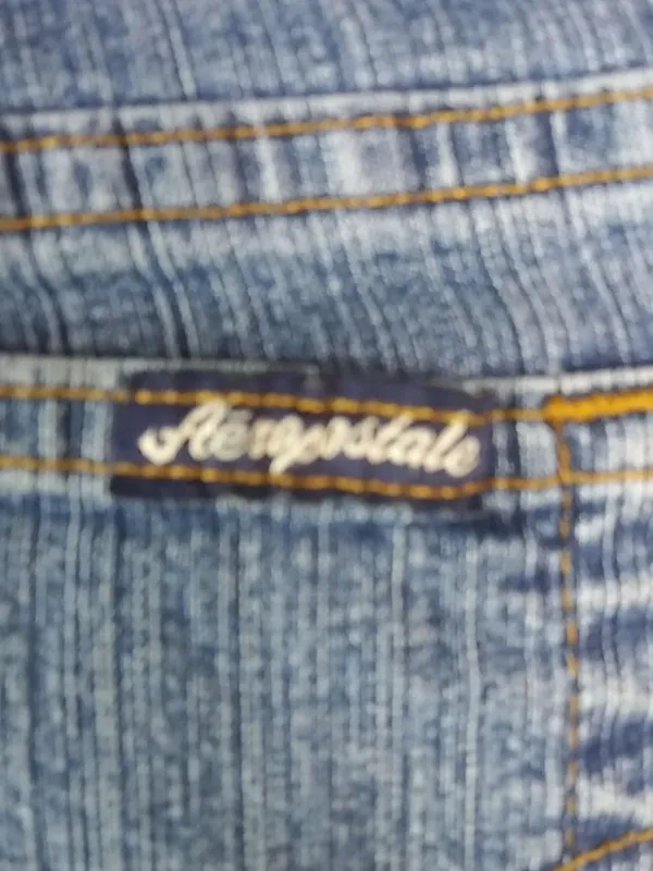 Aeropostale 6 29/29 Medium Wash Flare Jeans - Image 6