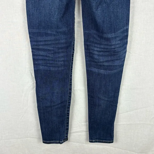American Eagle Highest Rise Jegging Dark Wash Size 00 Short - Image 5