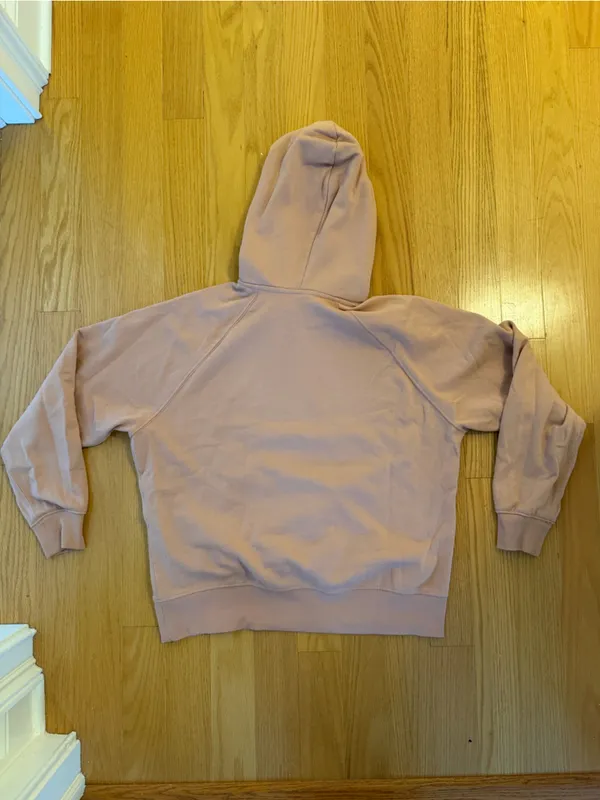 H&M Soft Light Mauve Hoodie Sweatshirt - Image 2
