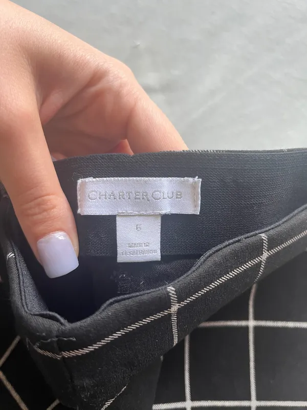 Charter Club Plaid Pants - Image 2