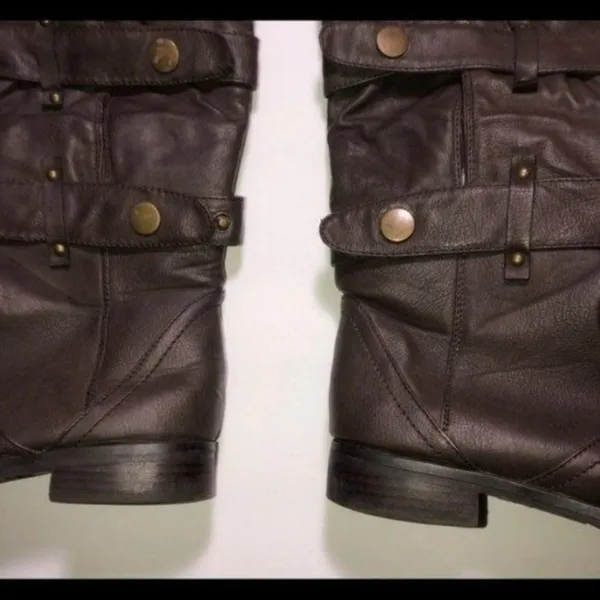 Avenue Women's Dark Brown Wide Calf Boots Size 8 - Image 7