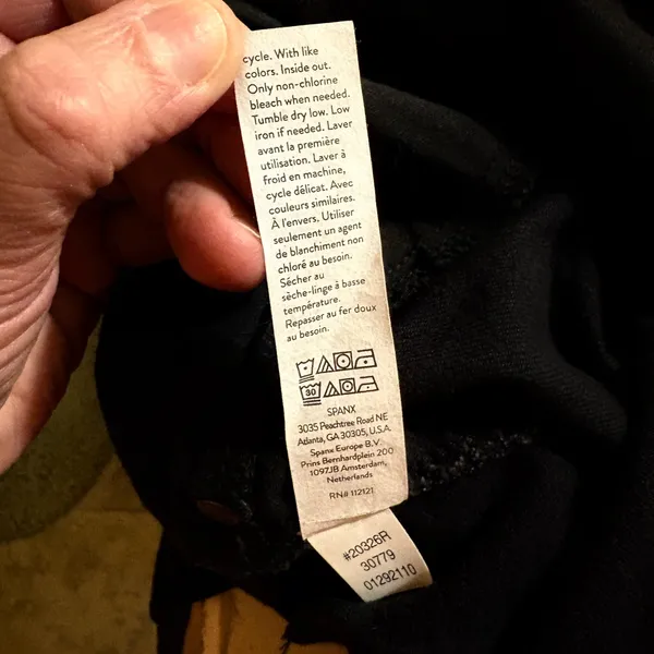 NWT Spanx Flare Jeans in Clean Black - Image 9
