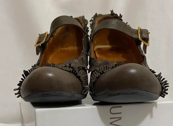 Chie Mihara Leather Vintage Looking Heels - Image 2