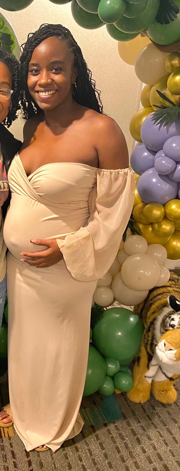Lulu sweetheart Gown Maternity - Image 2