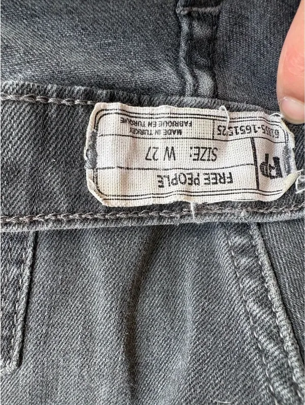 Free People Women's Denim Jeans Size W27 Studded Detail - Image 4