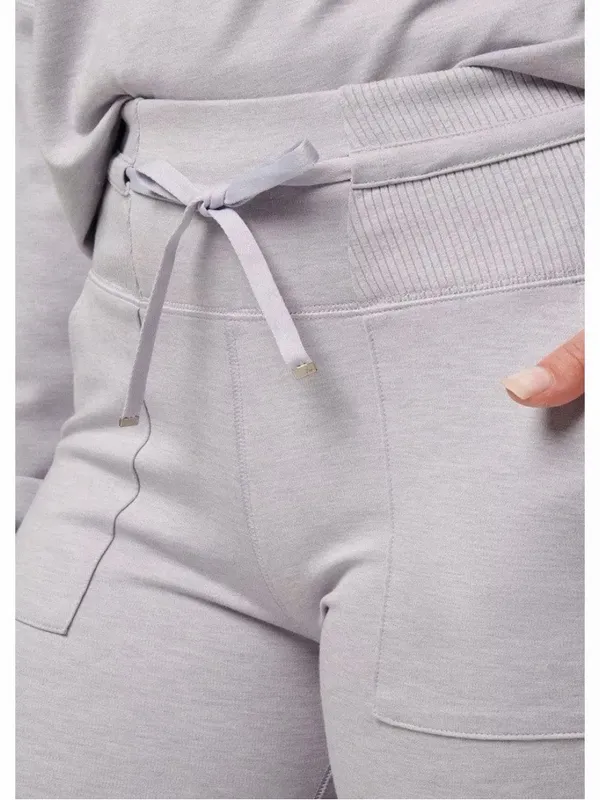 Travis Mathew High-Rise Rib Waist Drawstring Biker Shorts - Image 2