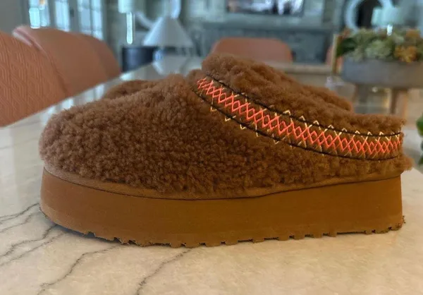 UGG Tazz Braid Hardwood Platform Slippers - Image 2
