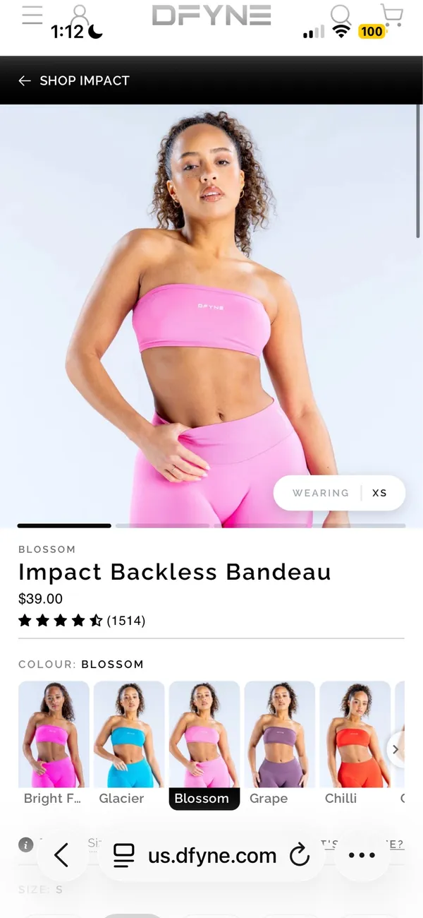 DFYNE Sports Bra Impact - Image 4
