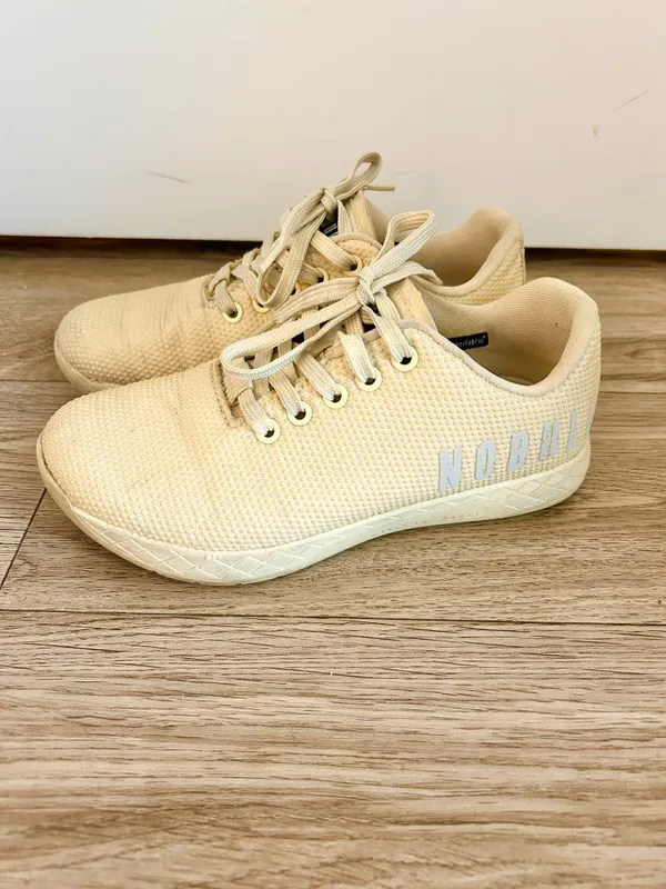 Nobull CrossFit Training Sneaker Shoes in Pastel Yellow Streetwear M5/W6.5 - Image 5