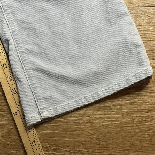 Gap Curvy Low Rise Corduroy Pants Womens 12L Blue Flare Y2K Vintage 2005 Retro - Image 11