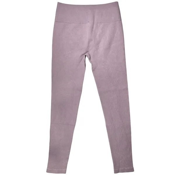 Everlane‎ Seamless Legging Ribbed High Waist M L Light Purple Lilac - Image 2