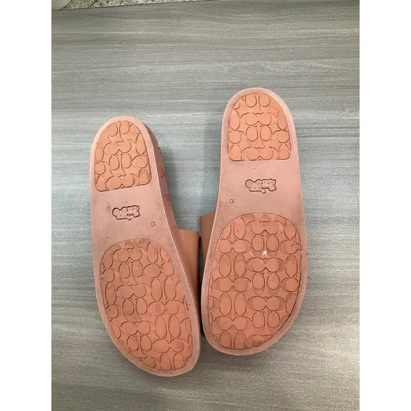 COACH PINK ULI SPORT SLIDES - Image 4