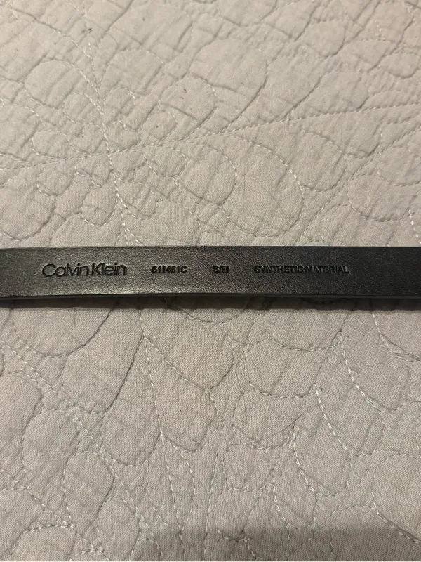 Calvin Klein Black Leather belt bag - Image 5