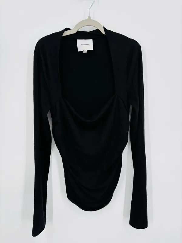 Reformation laurel knit top - Image 5