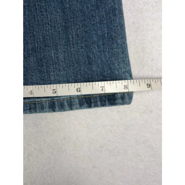 Levi's 515 Bootcut Jeans Women's 12M (32x30) Dark Wash Flap Pockets Western Y2K - Image 9