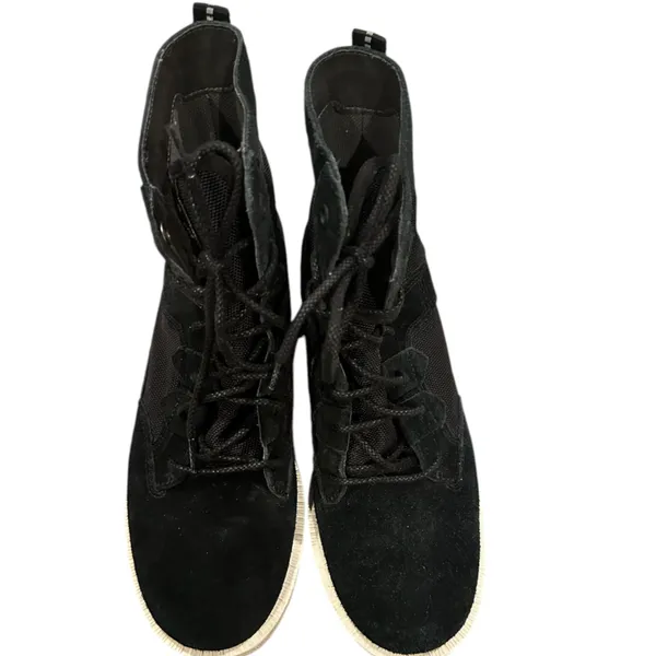 Sorel Caribou Womens Black Suede Ankle Waterproof Shoe Boots 8 - Image 5