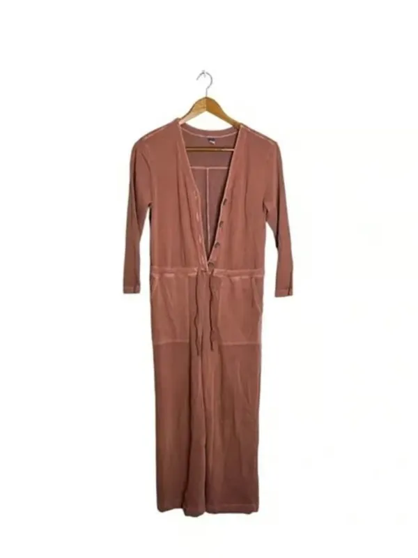 Rose Terry Cloth Jumpsuit - Image 6