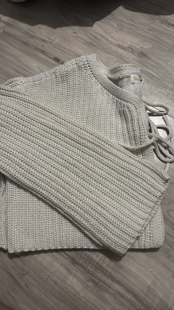 cropped cardigan sugar moon White Size M - Image 3