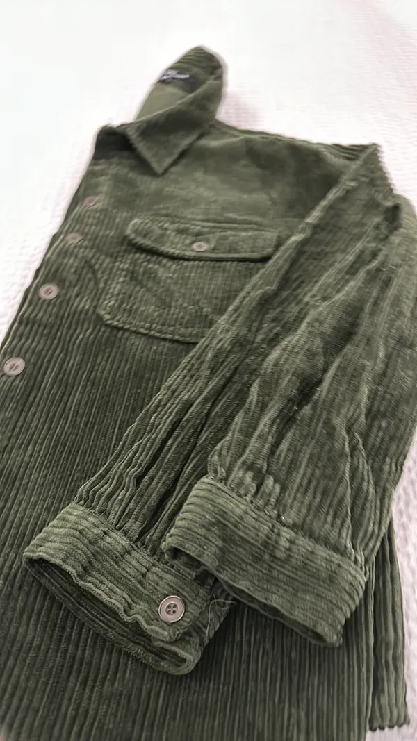 Velvet Heart Army Green Corduroy Jacket - Image 9