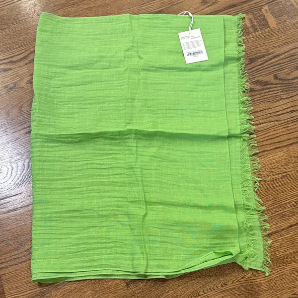 Monday Swimwear NWT Mykonos Pear crinkled linen sarong - Image 3