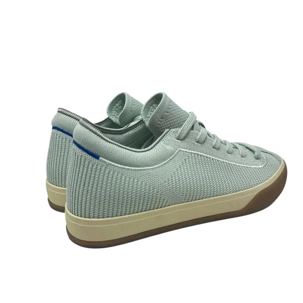 Rothy's The Lace Up Sneaker Shoes Knit Spearmint Light Green Size‎ US 7 - Image 8