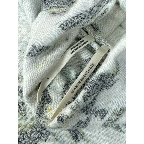 Anthropologie Camo Mock Neck Crop Top Long‎ Sleeve S Streetwear - Image 6