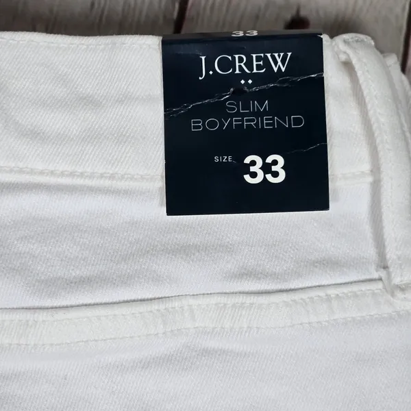 J. Crew Factory Slim boyfriend jean in all-day stretch 33‎ BO673 NWT - Image 9