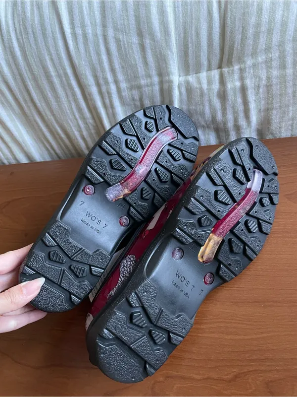 New Sloggers Original Garden Shoe Size 7 Chicken Barn Red Rain Backdoor Comfort - Image 9
